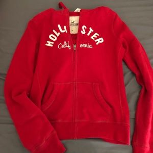 Red Hollister Sweatshirt